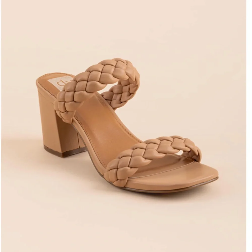 Dolce Vita DV Hardey braided heel sandals